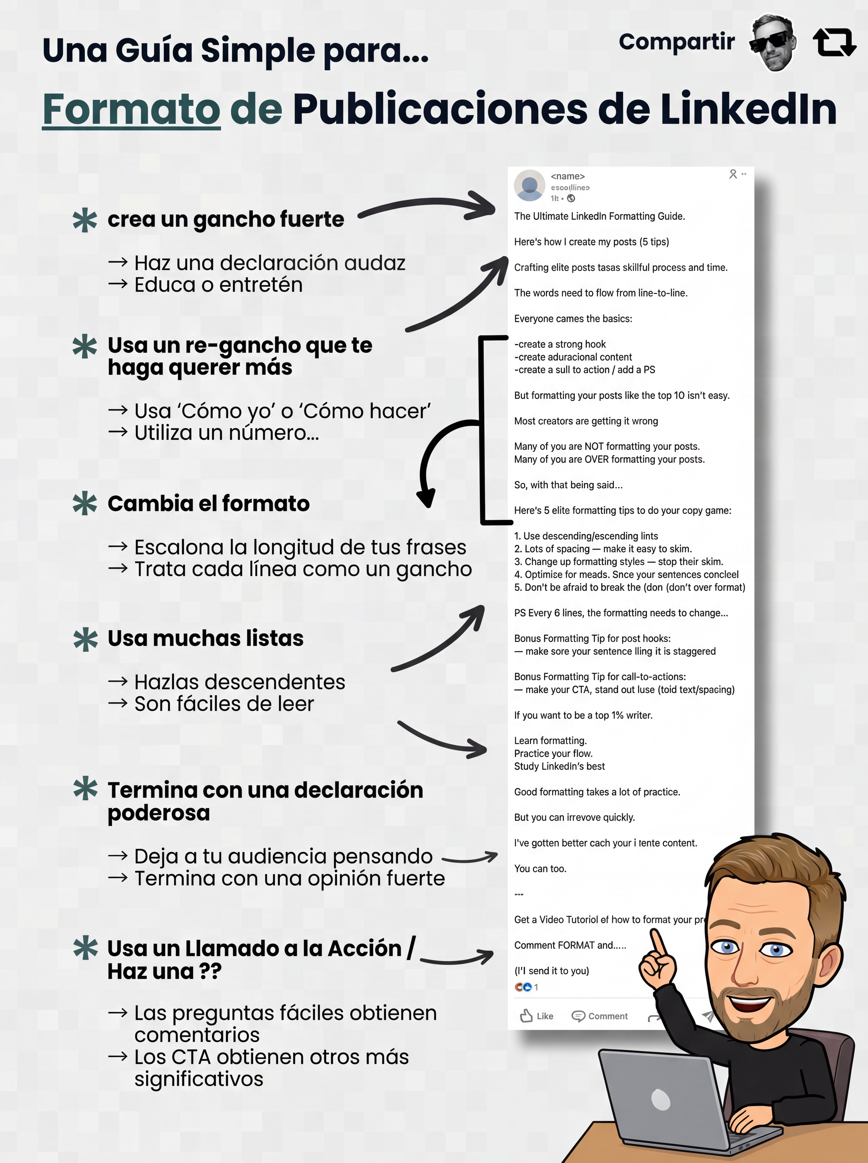 Clean infographic card showing professional design